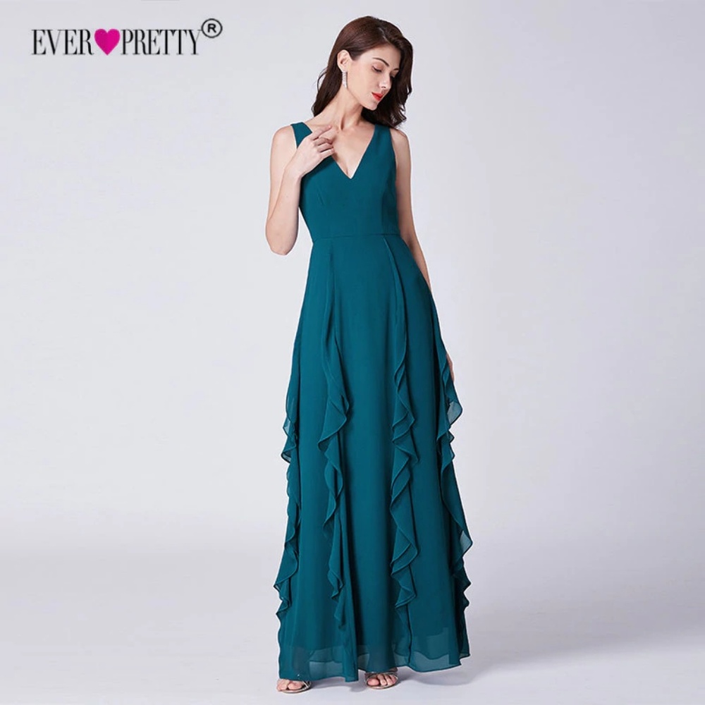 Women's Evening Party Gown Long Prom Dress 2019